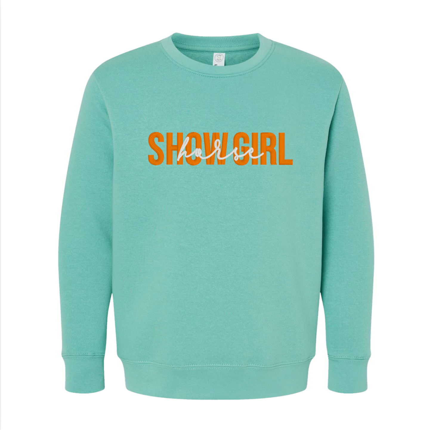 Horse Show Girl Crewneck - Youth