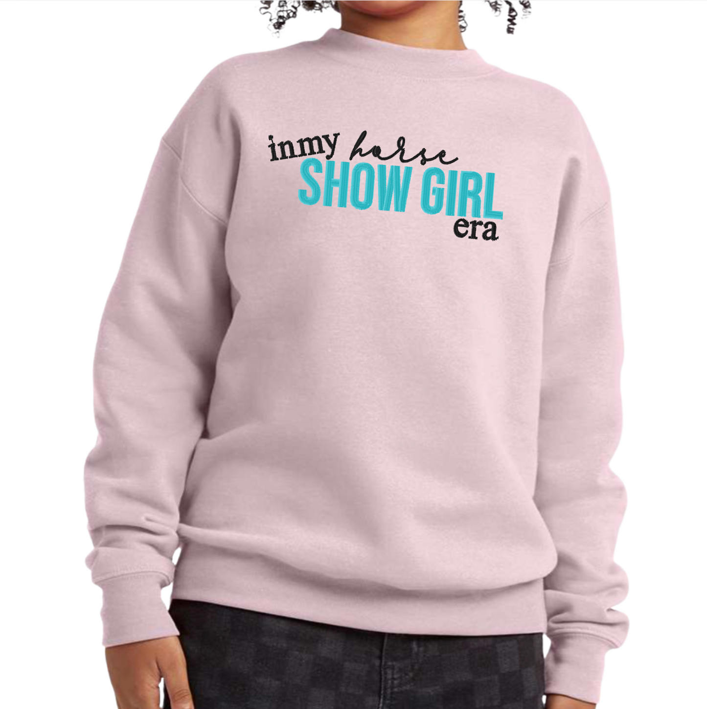Horse Show Girl Crewneck - Youth