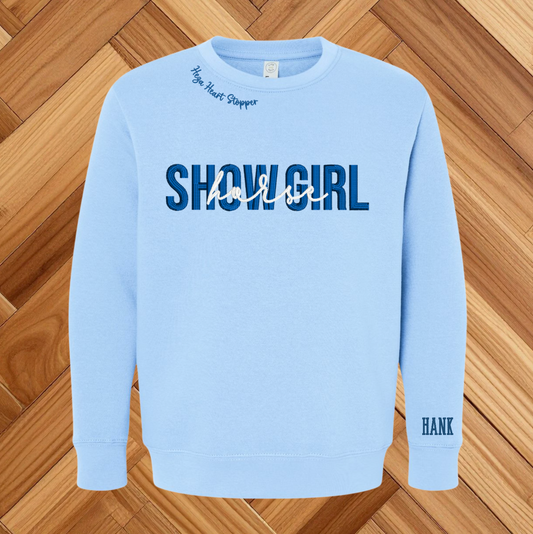 Horse Show Girl Crewneck - Youth