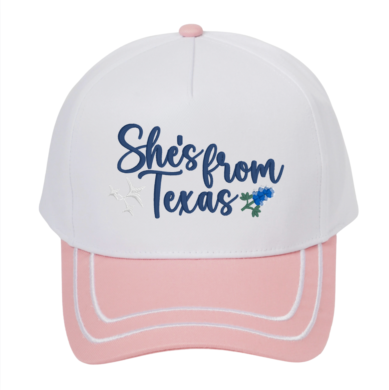 She's From Texas 3D Puff Hat