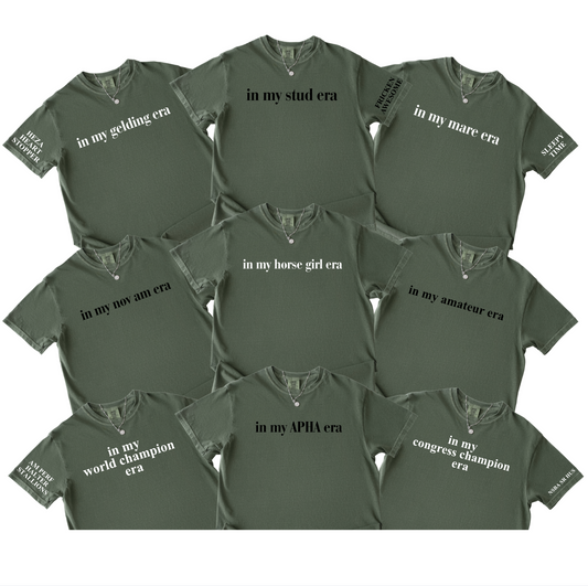 Horse Girl Eras Graphic T-Shirt