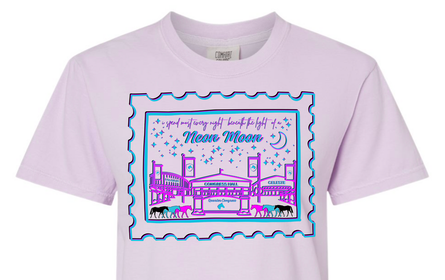 Horse Show Neon Moon Tee