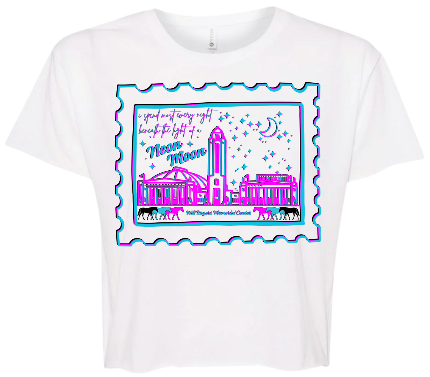 Horse Show Neon Moon Tee