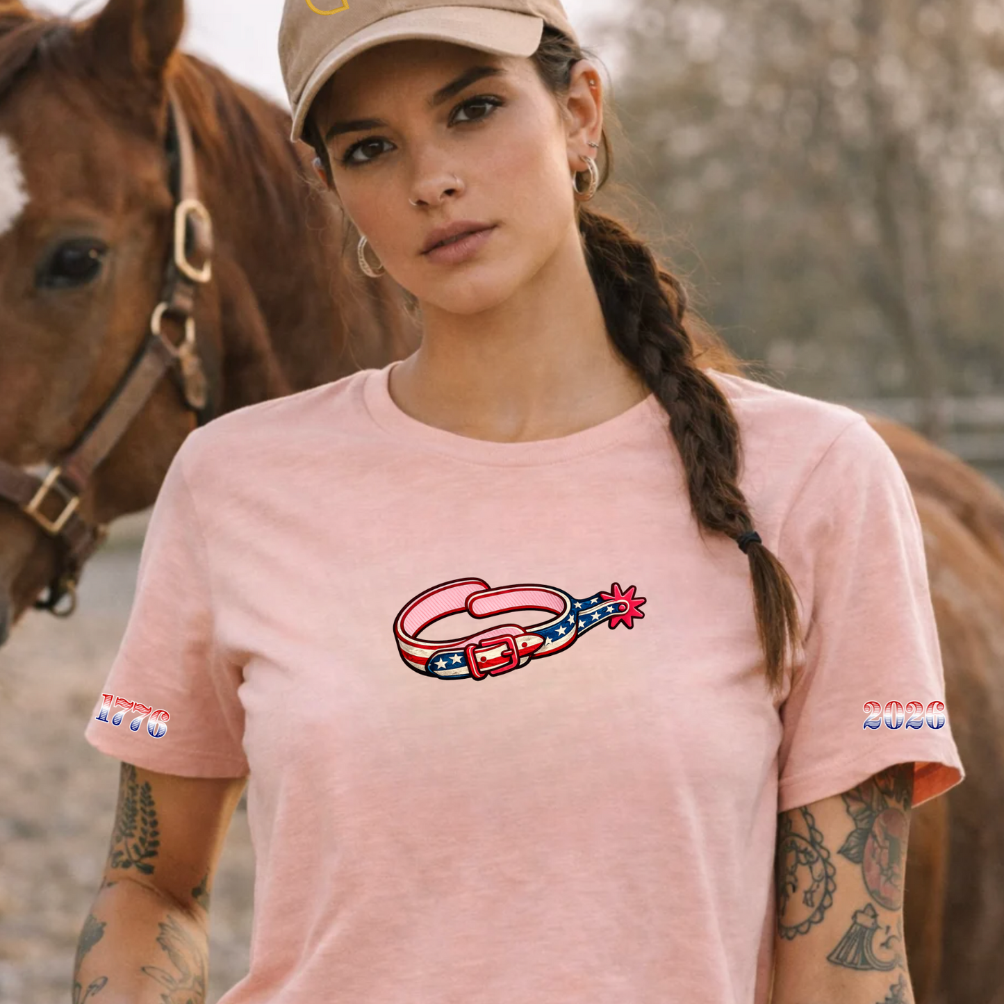 Americana Western Spur Tee - America 250 Limited Release