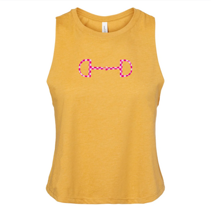 Checkered Snaffle Bit Shirt