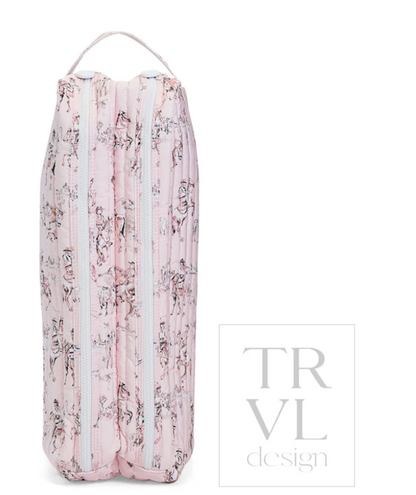 TRVL Design: Cowgirl Toile Boot Bag - Mid Calf or Knee High