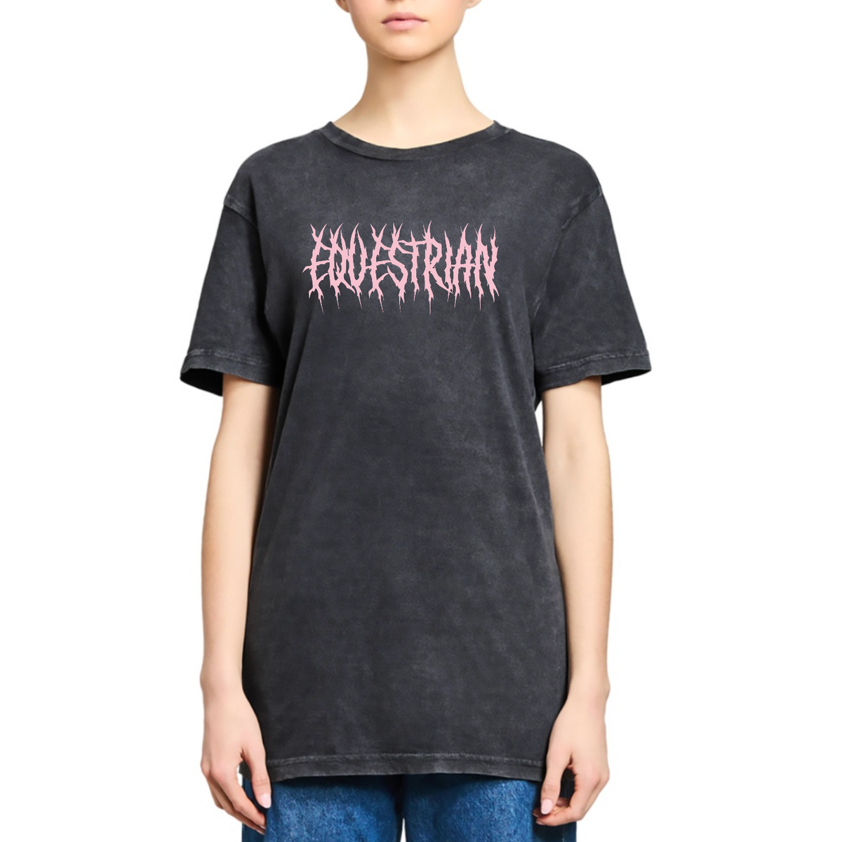 Horse Girl Heavy Metal Tee