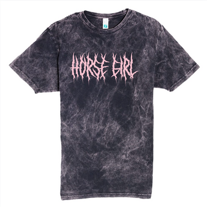 Horse Girl Heavy Metal Tee