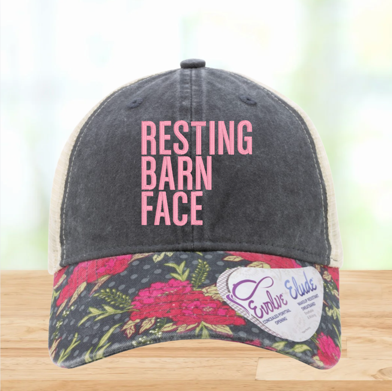 Resting Barn Face Hat